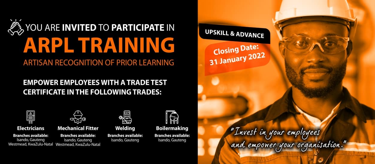 Electrician, Mechanical Fitter, Welding and Boilermaking